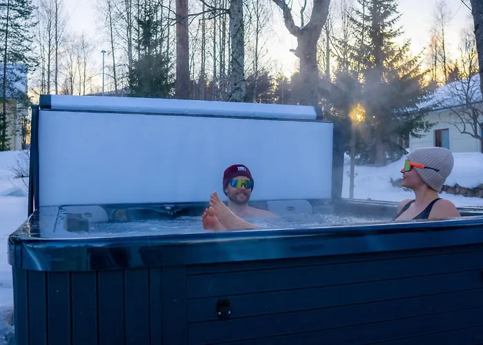 Villa Arctic Garden Design Rovaniemi